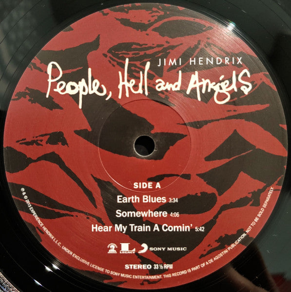 Jimi Hendrix : People, Hell And Angels (2xLP, RE)