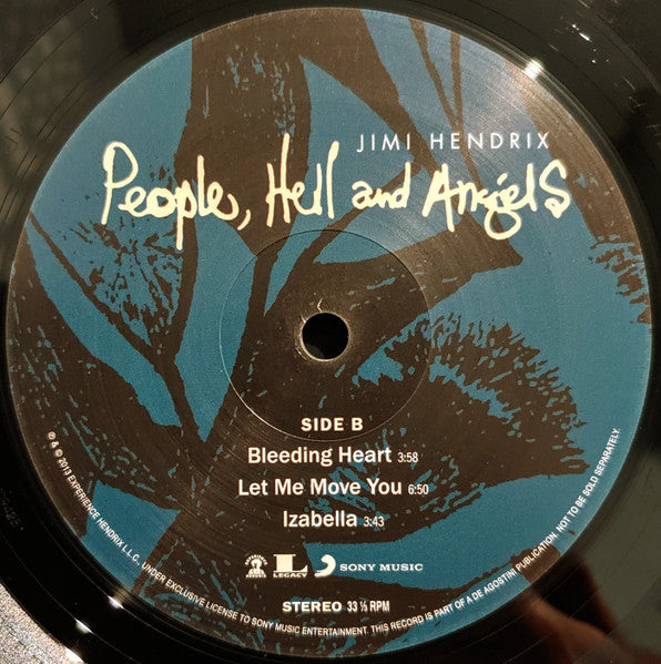 Jimi Hendrix : People, Hell And Angels (2xLP, RE)