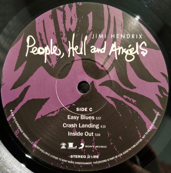Jimi Hendrix : People, Hell And Angels (2xLP, RE)