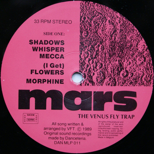 Venus Fly Trap : Mars (LP,Mini-Album)