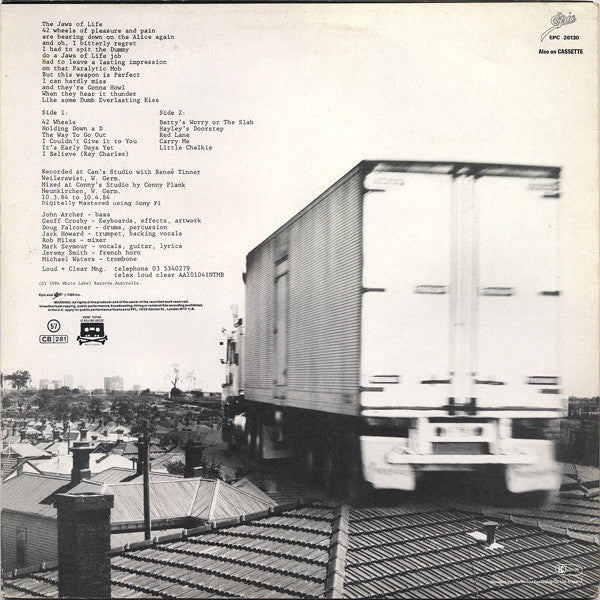 Hunters And Collectors* : The Jaws Of Life (LP, Album)