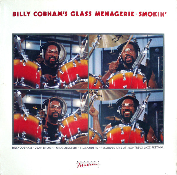 Billy Cobham's Glass Menagerie, Billy Cobham · Dean Brown · Gil Goldstein · Tim Landers : Smokin' (LP, Album)