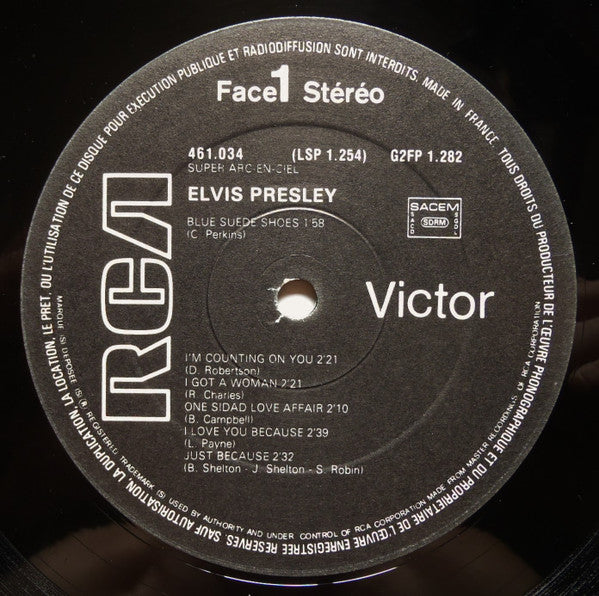 Elvis Presley : Elvis Presley (LP, Album, RE)