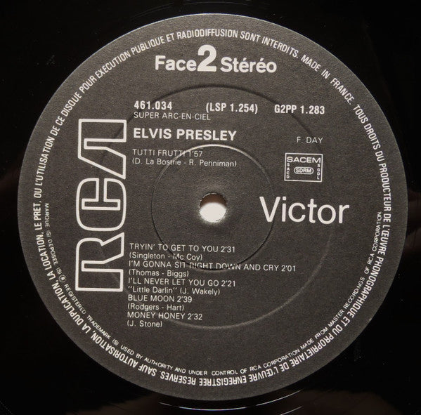 Elvis Presley : Elvis Presley (LP, Album, RE)