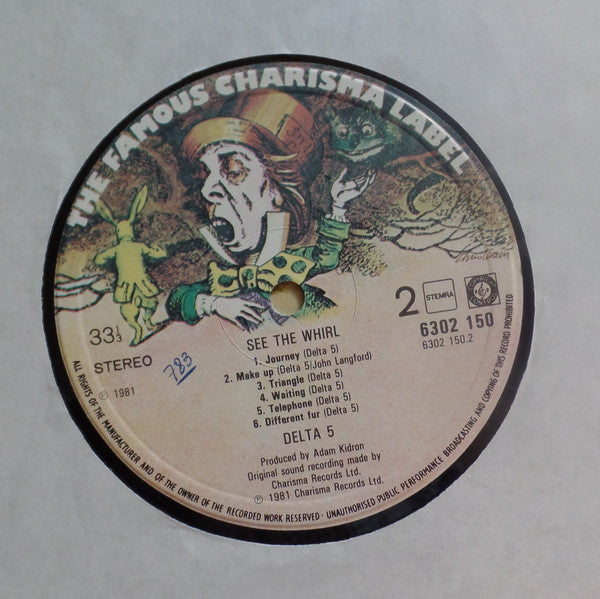 Delta 5 : See The Whirl (LP, Album)