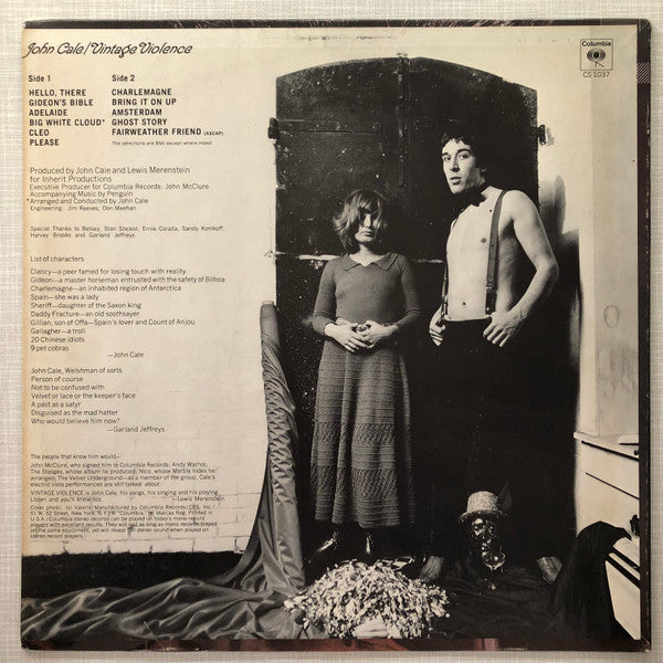 John Cale : Vintage Violence (LP, Album, Pit)