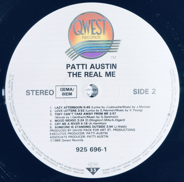 Patti Austin : The Real Me (LP,Album)