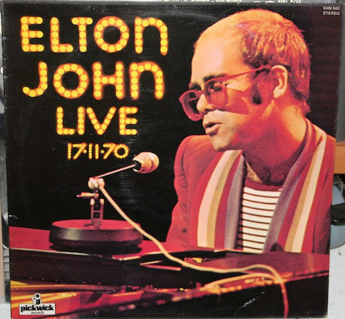 Elton John : Elton John Live 17-11-70 (LP, Album, RE, EMI)