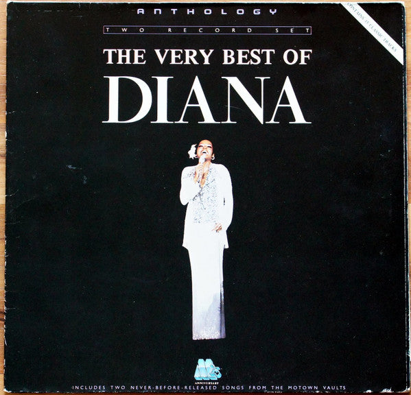 Diana Ross : The Very Best Of Diana Ross - Anthology (LP,Compilation,Stereo)