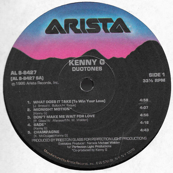 Kenny G (2) : Duotones (LP, Album, Ele)