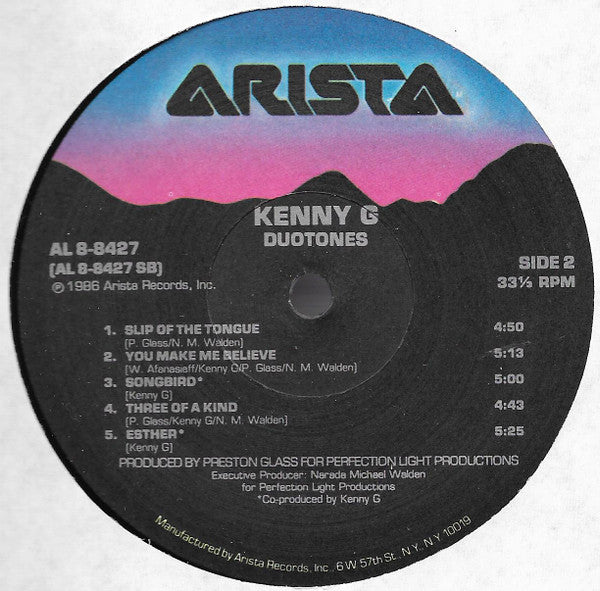 Kenny G (2) : Duotones (LP, Album, Ele)