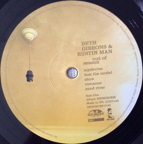 Beth Gibbons & Rustin Man : Out Of Season (LP, Album, RE, RM)