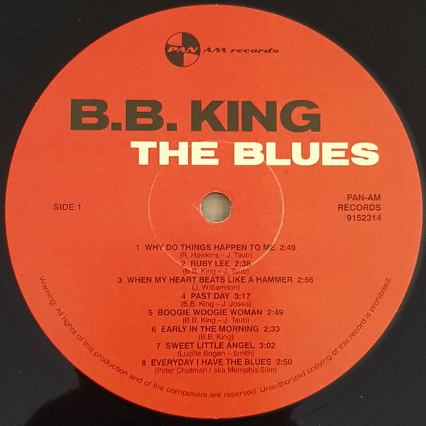 B.B. King : The Blues (LP, Ltd, RM)