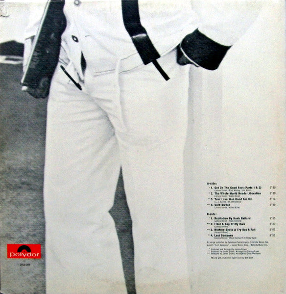 James Brown : Get On The Good Foot Vol. 1 (LP, Album, Gat)