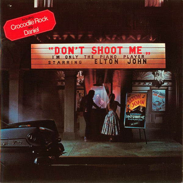Elton John : Don't Shoot Me I'm Only The Piano Player (LP, Album, Gat)