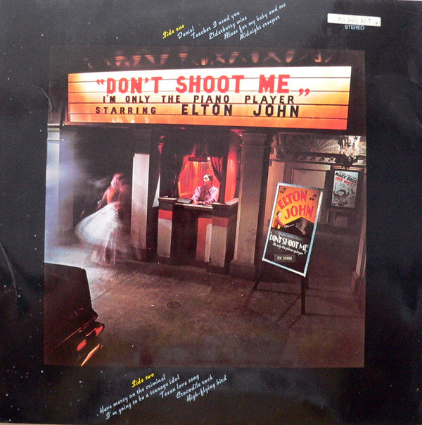 Elton John : Don't Shoot Me I'm Only The Piano Player (LP, Album, Gat)