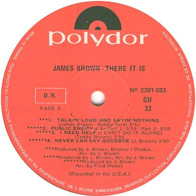 James Brown : There It Is (LP, Album)