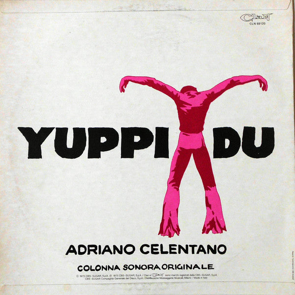Adriano Celentano : Yuppi Du (Colonna Sonora Originale)  (LP,Album)