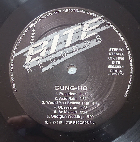 Gung Ho (2) : Raw Meat (LP)