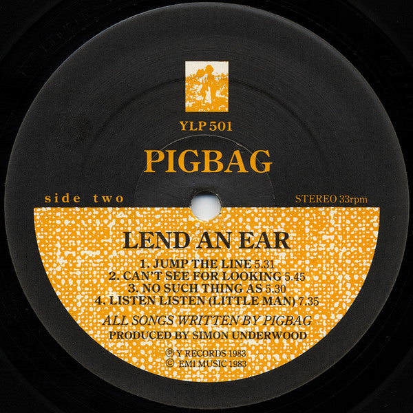 Pigbag : Lend An Ear (LP, Album)
