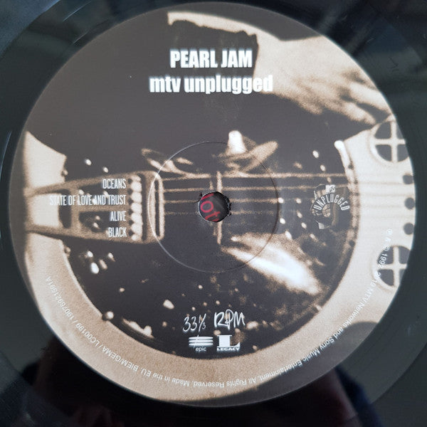 Pearl Jam : MTV Unplugged (LP, RSD, Ltd)