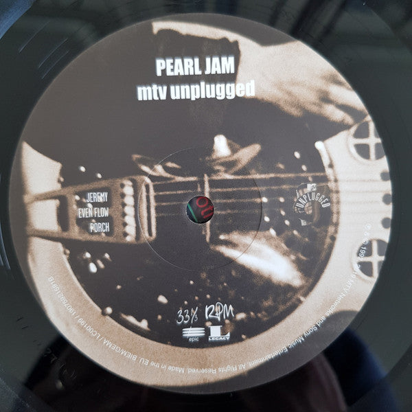 Pearl Jam : MTV Unplugged (LP, RSD, Ltd)