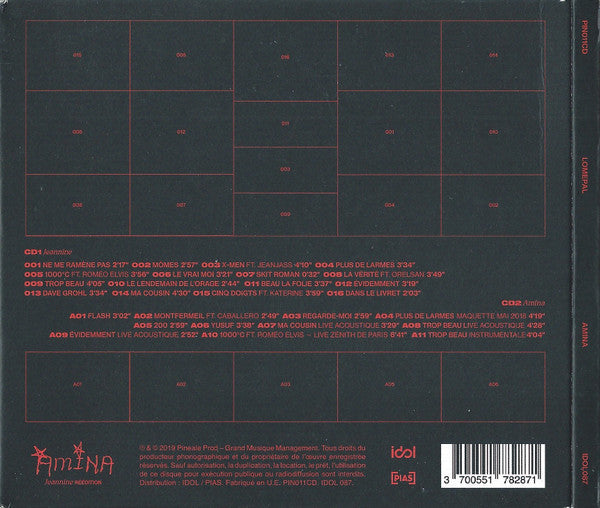 Lomepal : Amina (2xCD, RE, Dig)