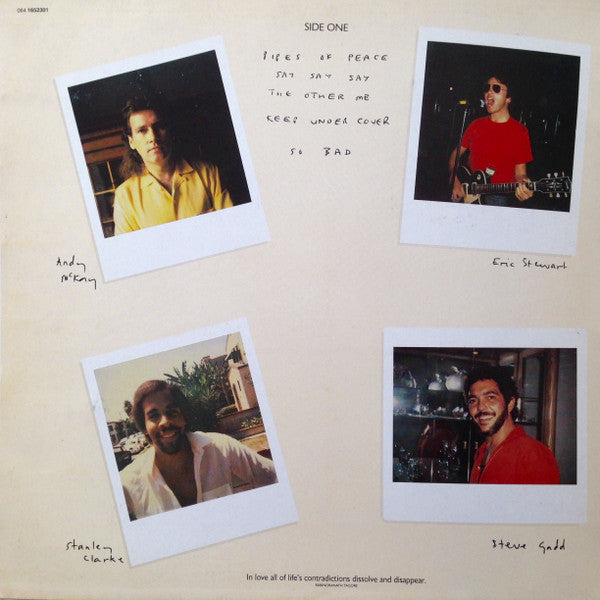 Paul McCartney : Pipes Of Peace (LP,Album,Stereo)