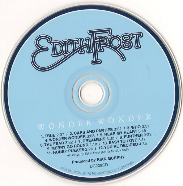 Edith Frost : Wonder Wonder (CD, Album)