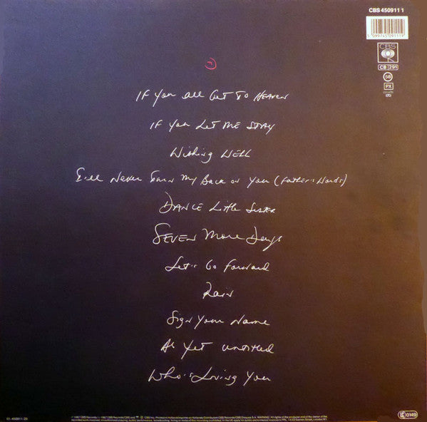 Terence Trent D'Arby : Introducing The Hardline According To Terence Trent D'Arby (LP, Album)