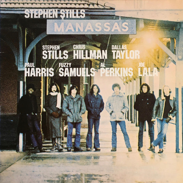 Manassas - Stephen Stills, Chris Hillman, Dallas Taylor, Paul Harris , Calvin "Fuzzy" Samuels, Al Perkins, Joe Lala - Manassas (2xLP, Album, RE) - De Platen Aap – Vinylwinkel in Brielle & online webshop voor muziekliefhebbers