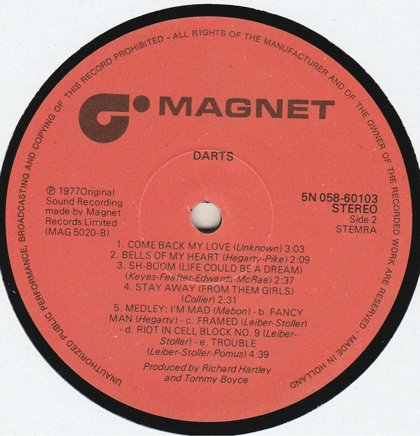Darts : Darts (LP,Album)
