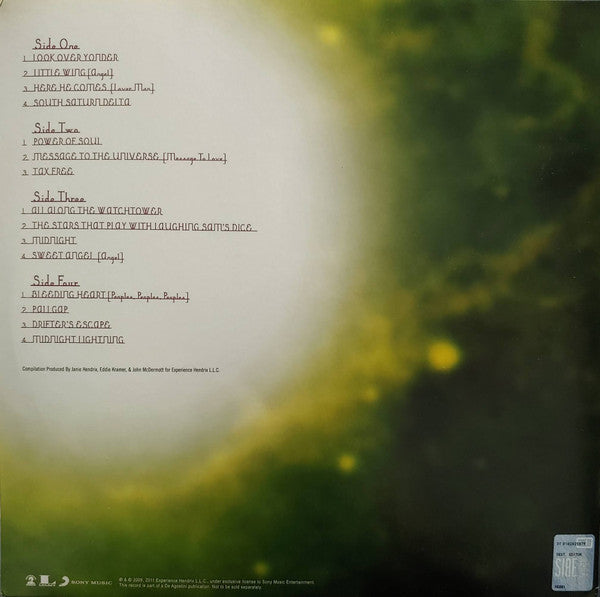 Jimi Hendrix : South Saturn Delta (2xLP, Comp, 180)