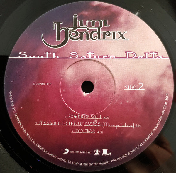 Jimi Hendrix : South Saturn Delta (2xLP, Comp, 180)