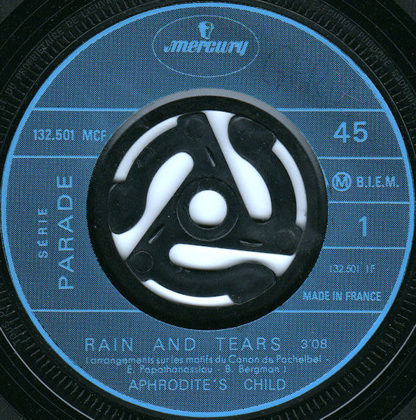 Aphrodite's Child : Rain And Tears (7", Single, Mono, RE, Inj)