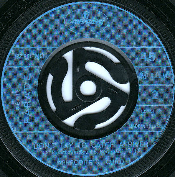 Aphrodite's Child : Rain And Tears (7", Single, Mono, RE, Inj)