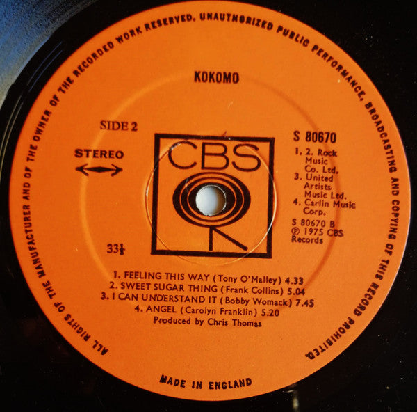 Kokomo : Kokomo (LP,Album,Stereo)