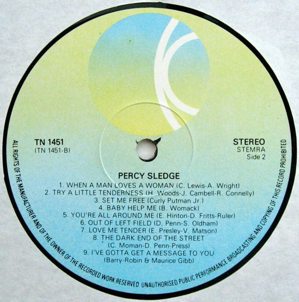 Percy Sledge : When A Man Loves... (LP,Compilation)