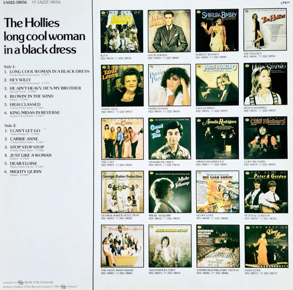 The Hollies : Long Cool Woman In A Black Dress (LP, Comp)