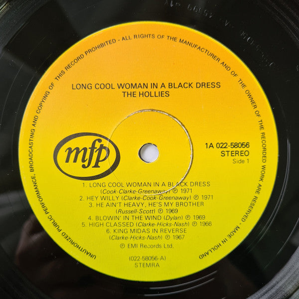 The Hollies : Long Cool Woman In A Black Dress (LP, Comp)