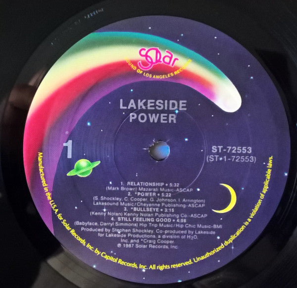 Lakeside : Power (LP,Album)