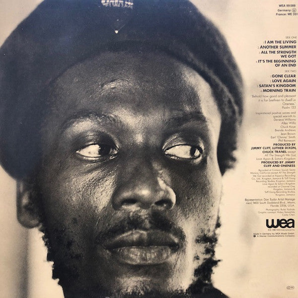 Jimmy Cliff : I Am The Living (LP, Album)