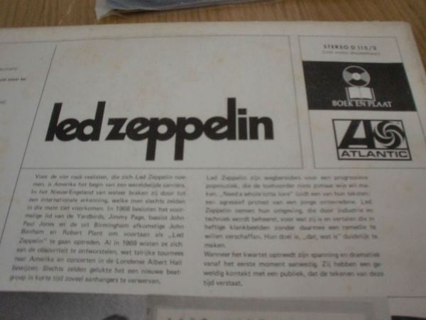 Led Zeppelin : Led Zeppelin (LP, Album, Club)