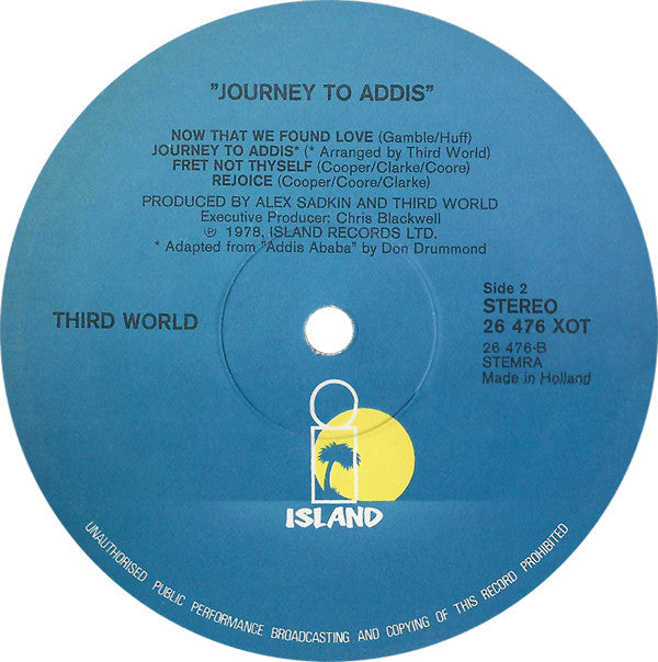 Third World : Journey To Addis (LP, Album)