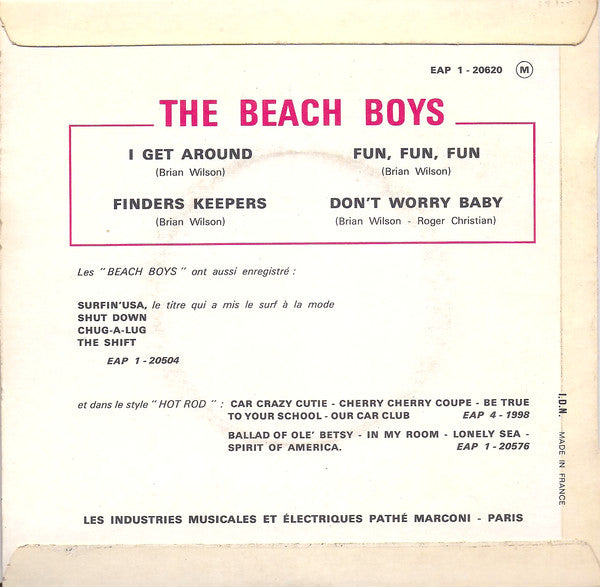 The Beach Boys : I Get Around / Fun, Fun, Fun (7", EP)
