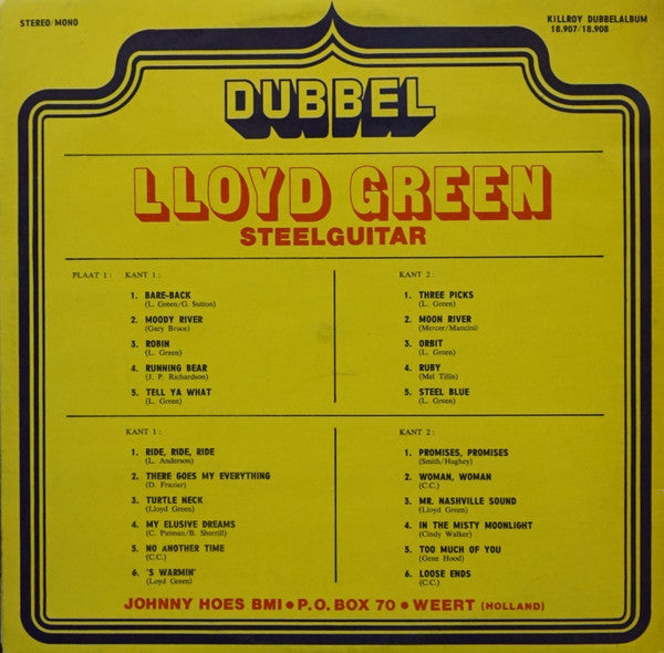 Lloyd Green : Dubbel (LP,Album)