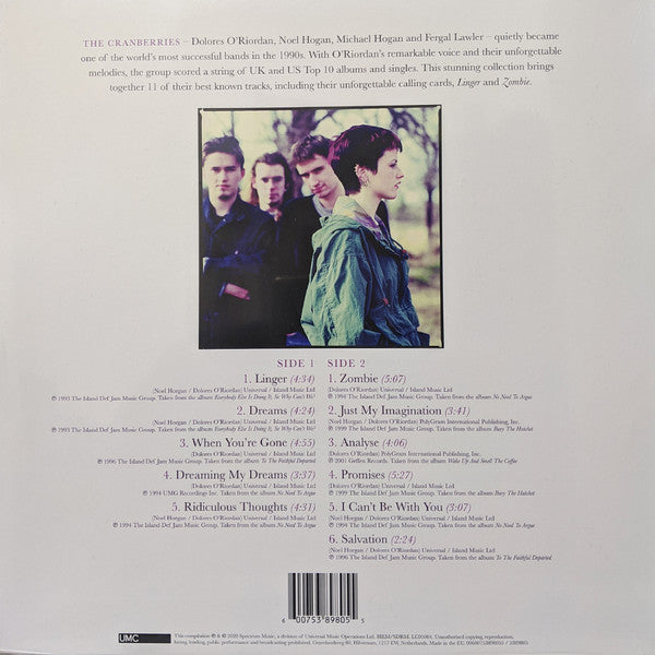 Cranberries, The : Dreams: The Collection (LP,Compilation,Reissue)