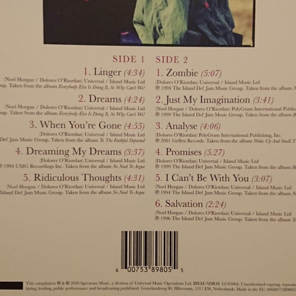Cranberries, The : Dreams: The Collection (LP,Compilation,Reissue)