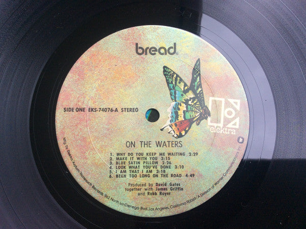 Bread : On The Waters (LP, Album)
