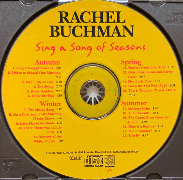 Rachel Buchman : Sing A Song Of Seasons (CD, Album)